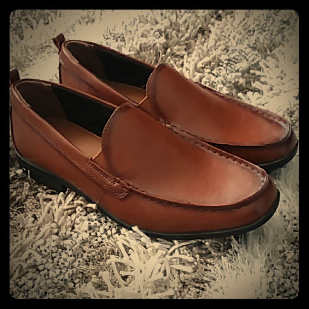 NWOT Mens GEORGE Slip-On Dress Loafers